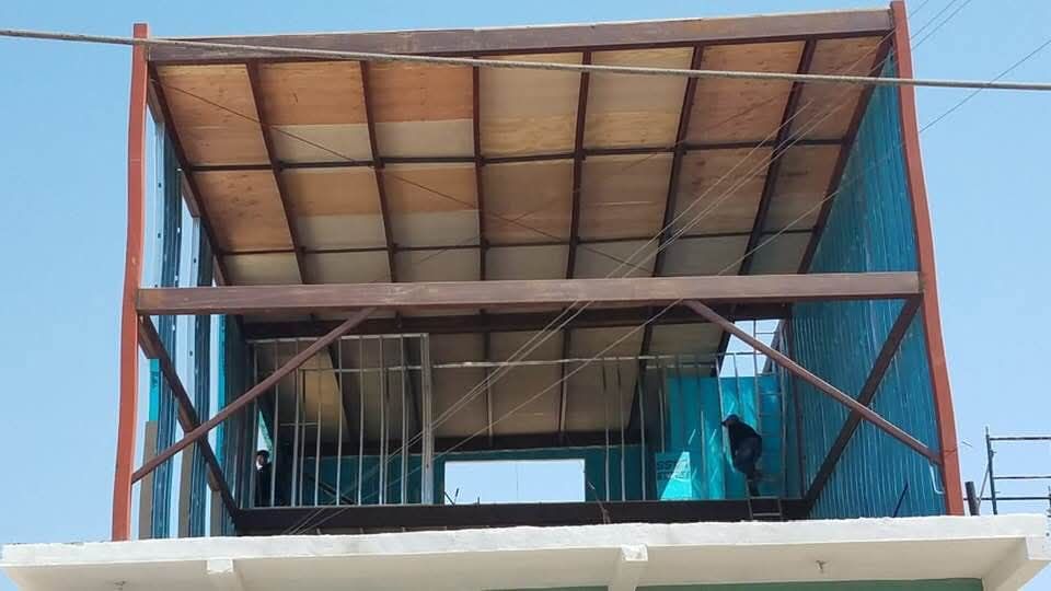 Estructura metálica con losacero